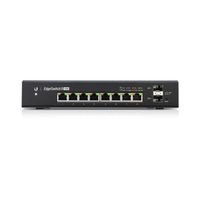 Ubiquiti EdgeSwitch 8 150W Managed L2/L3 Gigabit Ethernet (10/100/1000) Power over Ethernet (PoE) Zwart - thumbnail