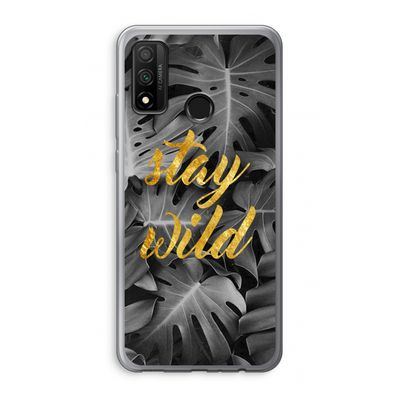 Stay wild: Huawei P Smart (2020) Transparant Hoesje