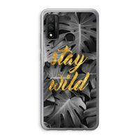 Stay wild: Huawei P Smart (2020) Transparant Hoesje
