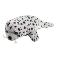 Pluche gevlekte zeehond knuffel 30 cm speelgoed - thumbnail