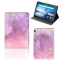 Hoes Lenovo Tablet M10 Pink Purple Paint - thumbnail