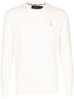 Polo Ralph Lauren sweat à motif Polo Pony brodé - Blanc