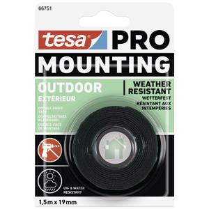 tesa Mounting PRO Outdoor 66751-00000-00 Montagetape Transparant (l x b) 1.5 m x 19 mm 1 stuk(s)