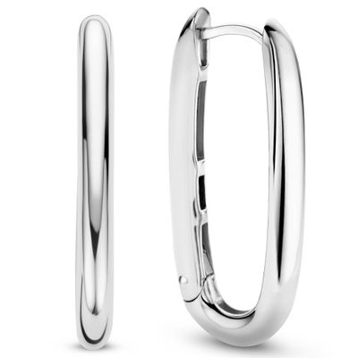 TI SENTO-Milano 7902SI Oorringen Ovaal zilver 3 x 28 mm