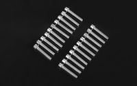 RC4WD Miniature Scale Hex Bolts (M2.5 X 12mm) (Silver) (Z-S1598)