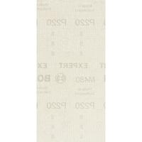 Bosch Accessories EXPERT M480 2608900748 Schuurnet voor vlakschuurmachine Ongeperforeerd Korrelgrootte (num) 220 (l x b) 186 mm x 93 mm 10 stuk(s) - thumbnail