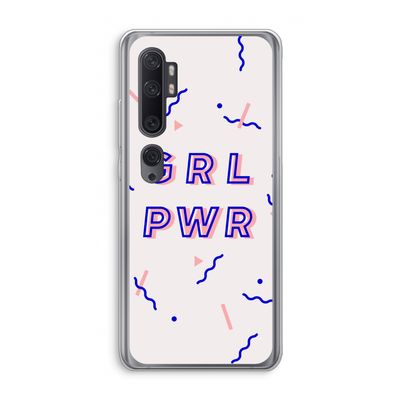 GRL PWR: Xiaomi Mi Note 10 Transparant Hoesje