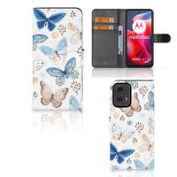 Telefoonhoesje | Met pasjeshouder | voor Motorola Moto G24 | G04 | G24 Power Vlinder