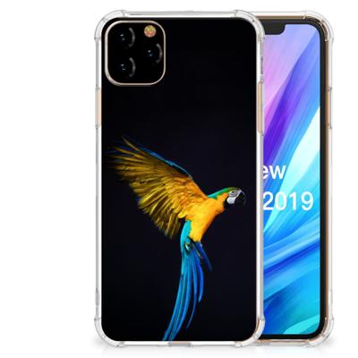Apple iPhone 11 Pro Max Case Anti-shock Papegaai Apple iPhone 11 Pro Max Case Anti-shock Papegaai