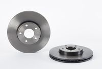 Remschijf COATED DISC LINE BREMBO, Remschijftype: Binnen geventileerd, u.a. für Volvo, Ford - thumbnail