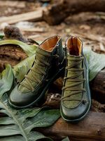 Lace-up Casual Flat Ankle Boots
