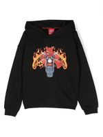 sprayground kid hoodie en coton à imprimé graphique - Noir