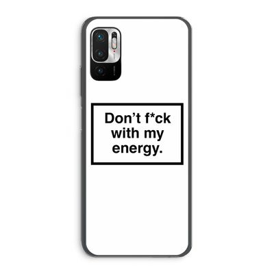 My energy: Xiaomi Redmi Note 10 5G Transparant Hoesje