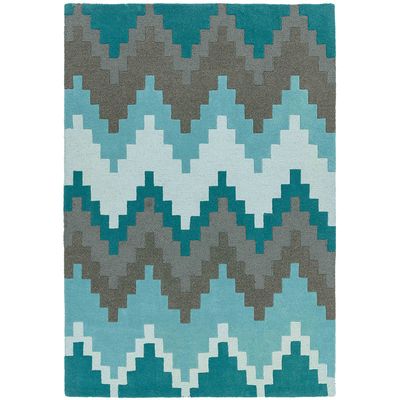 Vloerkleed Matrix Cuzzo - Teal