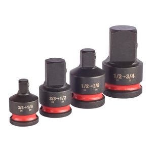Milwaukee Accessoires Adapter SHOCKWAVE Hex Set-4pc - 4932480356