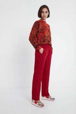 Sportbroek met jacquard - RED - XL Sportbroek met jacquard - RED - XL