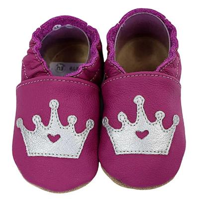 Hobea babyslofjes Krone lila-26-27