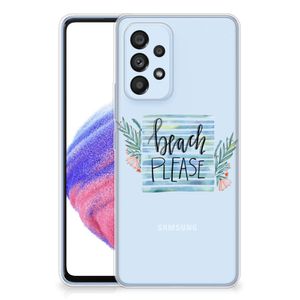 Samsung Galaxy A53 5G Telefoonhoesje met Naam Boho Beach