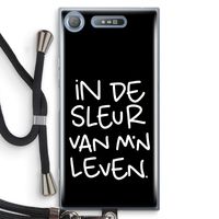 De Sleur: Sony Xperia XZ1 Transparant Hoesje met koord