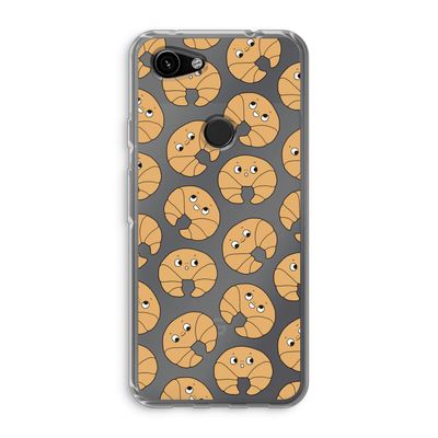 Croissant: Google Pixel 3a Transparant Hoesje