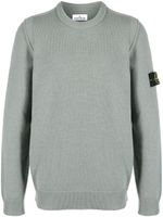 Stone Island sweat en coton à motif Compass - Vert