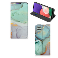 Bookcase voor Samsung Galaxy A22 5G Watercolor Mix - thumbnail