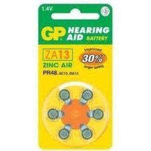 GP Batteries Hearing Aid ZA13 Wegwerpbatterij PR48 Zink-lucht