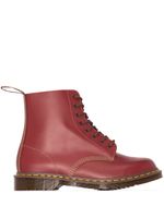 Dr. Martens bottines Vintage 1460 en cuir - Rouge - thumbnail