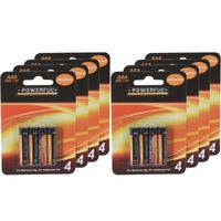 Powerful Batterijen - AAA type - 32x stuks - Alkaline - Minipenlites AAA batterijen - thumbnail