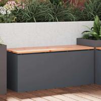 Tuinbank Antraciet 100 x 40 x 43 cm Staal Tuinbank Antraciet 100 x 40 x 43 cm Staal