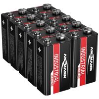 Ansmann Industrial 9V batterij (blok) Alkaline 9 V 10 stuk(s)