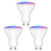 Zigbee led spot RGBWW gu10 fitting - 5 watt - voordeelset van 3 Zigbee led spot RGBWW gu10 fitting - 5 watt - voordeelset van 3