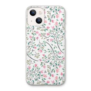 Sierlijke bloemen: iPhone 13 Transparant Hoesje