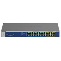 Netgear GS524UP Unmanaged Gigabit Ethernet (10/100/1000) Grijs Power over Ethernet (PoE)