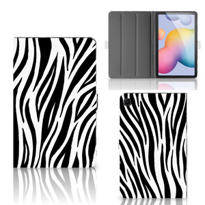 Samsung Galaxy Tab S6 Lite | S6 Lite (2022) Flip Case Zebra