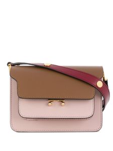 Marni mini sac porté épaule Trunk - Multicolore