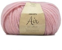 Drops Air Uni Colour 024 Poederroze