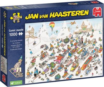 Puzzel van onderen 1000 stukjes - Plenty gifts spellen