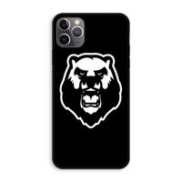 Angry Bear (black): iPhone 11 Pro Max Tough Case