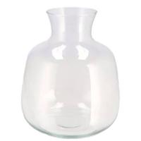 DK Design Bloemenvaas Mira - fles vaas - transparant glas - D24 x H28