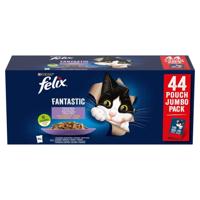 PURINA Felix Fantastic Mix in jelly - nat kattenvoer - 44 x 85g