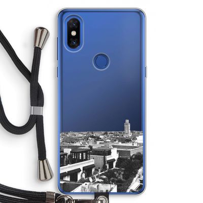 Marrakech Skyline : Xiaomi Mi Mix 3 Transparant Hoesje met koord