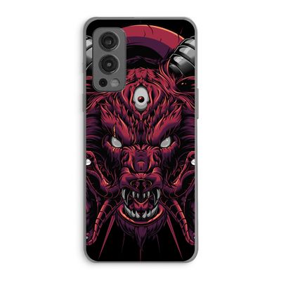 Hell Hound and Serpents: OnePlus Nord 2 5G Transparant Hoesje