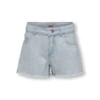 Kids ONLY zomer jeans short meisjes - licht blauw denim - Kogrobyn