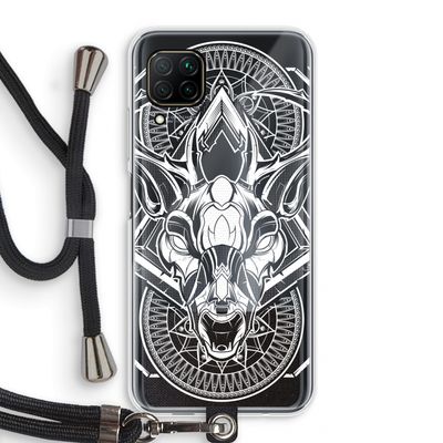 Oh Deer: Huawei P40 Lite Transparant Hoesje met koord