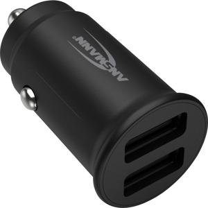 Ansmann InCar Charger CC212 USB-oplader 12 W Auto, Vrachtwagen Uitgangsstroom (max.) 2400 mA Aantal uitgangen: 2 x USB 2.0 bus A