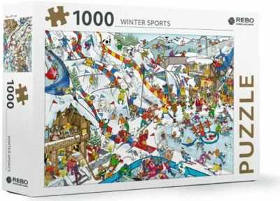 Winter Sports - puzzel 1000