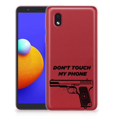 Samsung Galaxy A01 Core Silicone-hoesje Pistol DTMP Samsung Galaxy A01 Core Silicone-hoesje Pistol DTMP