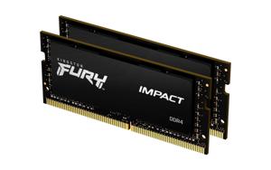 Kingston Technology FURY 64GB 3200MT/s DDR4 CL20 SODIMM (Kit of 2) Impact