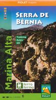 Wandelkaart Marina Alta Serra de Bernia | Editorial Piolet - thumbnail
